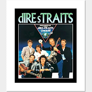 DIRE STRAITS Rap Hip Hop Rapper 90 Retro Vintage Posters and Art